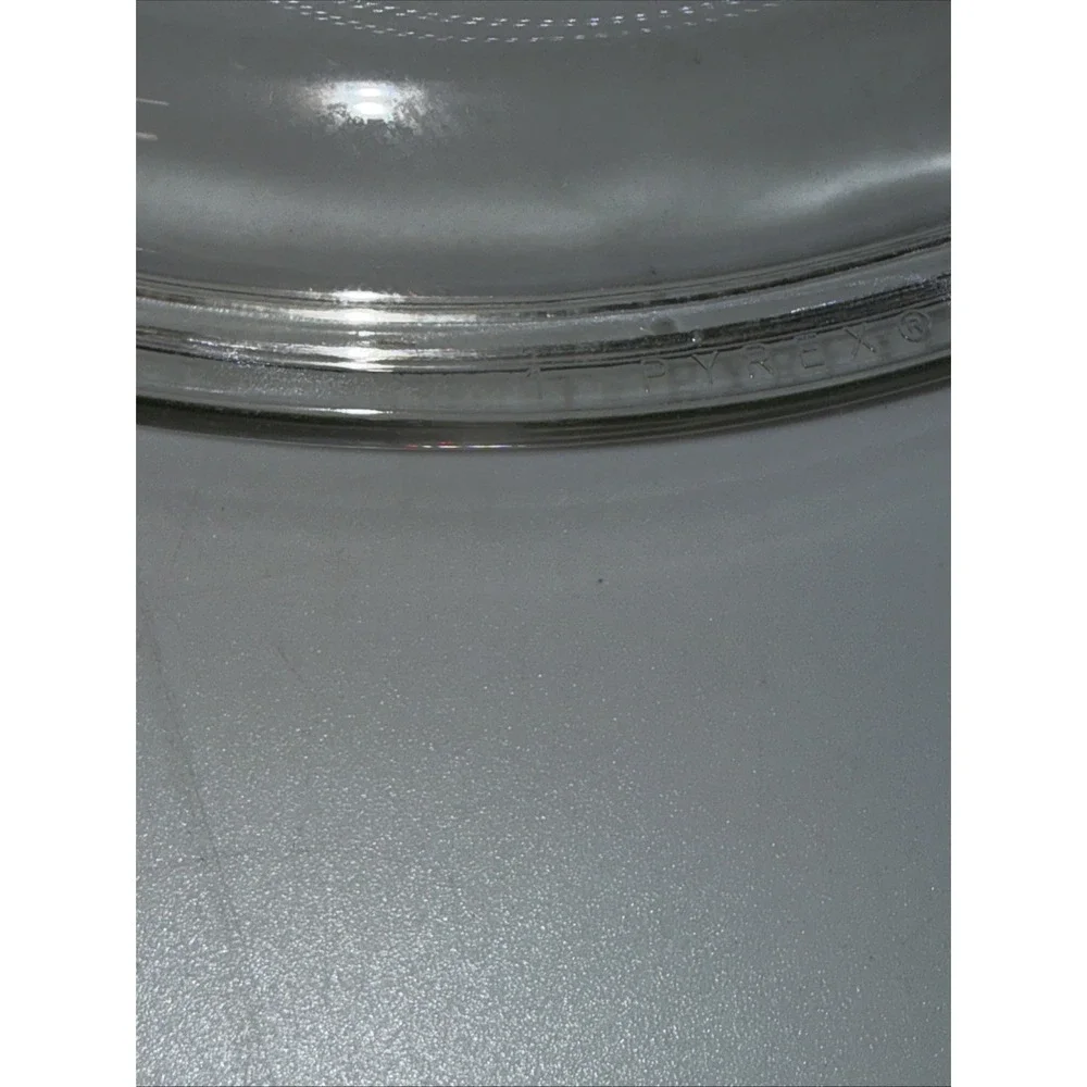 Pyrex Clear Glass Replacement Lid Only G1C  G-1-C‎ Knob Top
